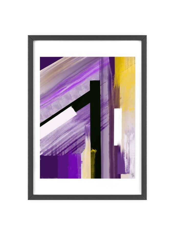 Lilac Poster, Framed