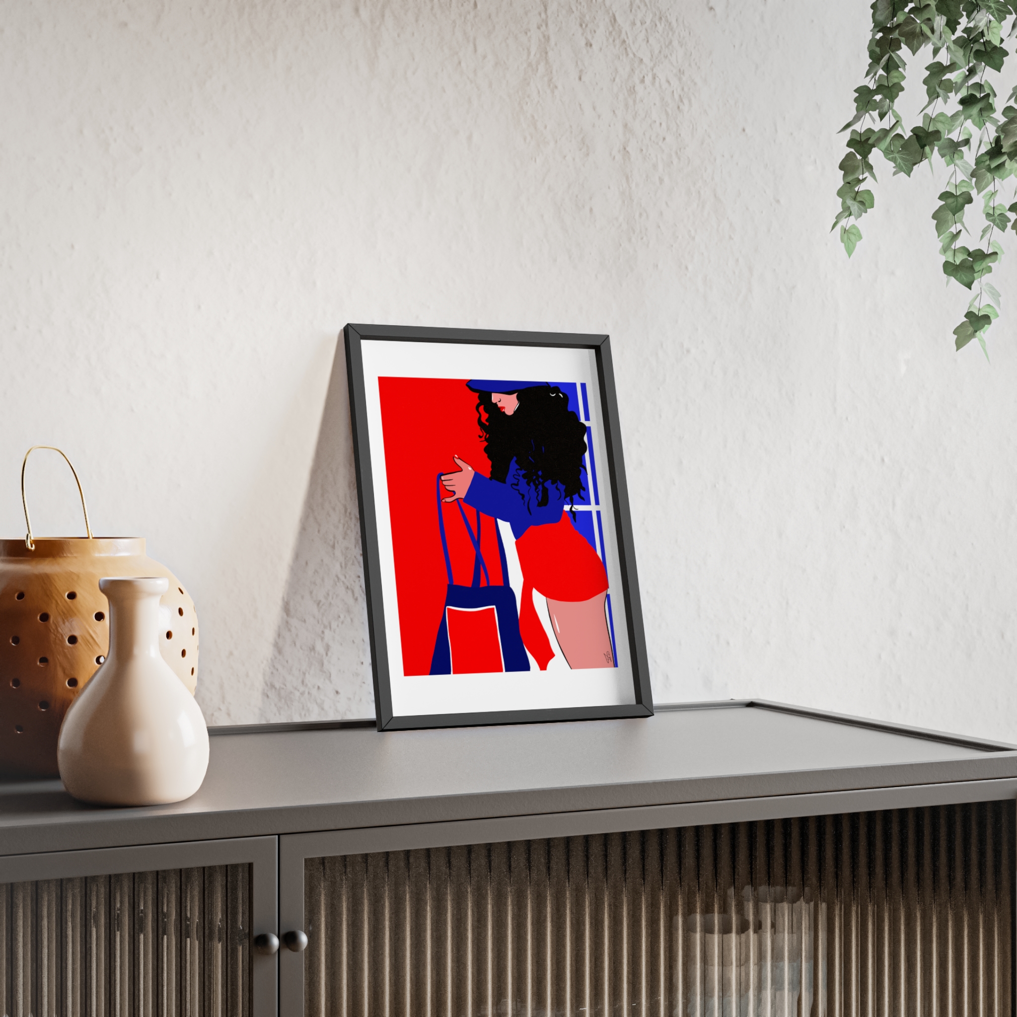 Beach Day Poster, Framed - Image 55