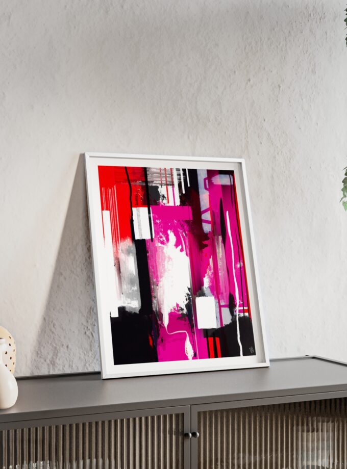 End Of Grieving Poster, Framed