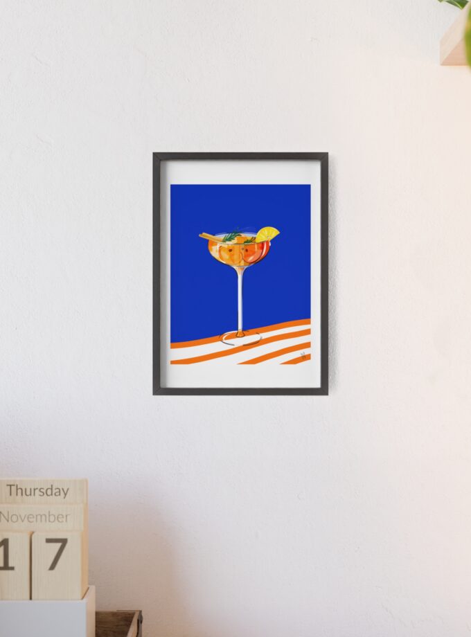 Apple Cider Poster, Framed