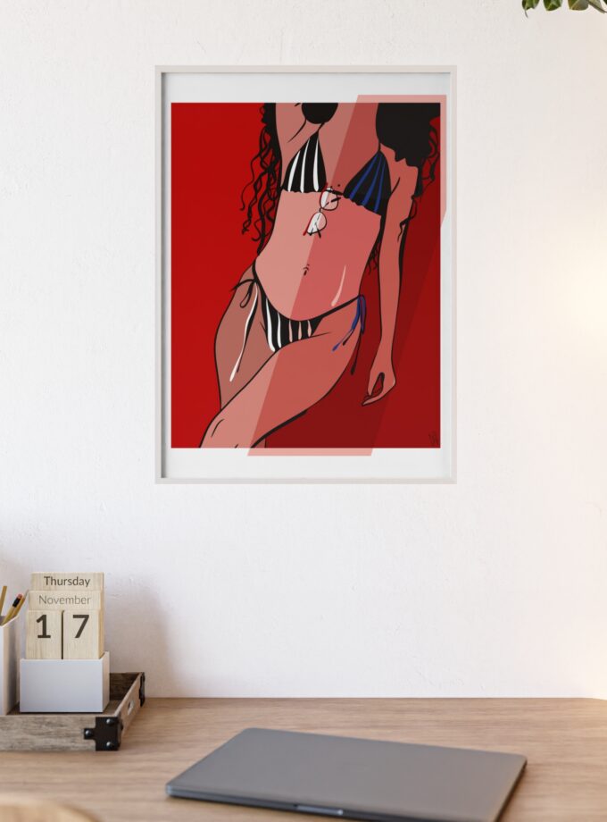 Where Are My Glasses? Poster, Framed