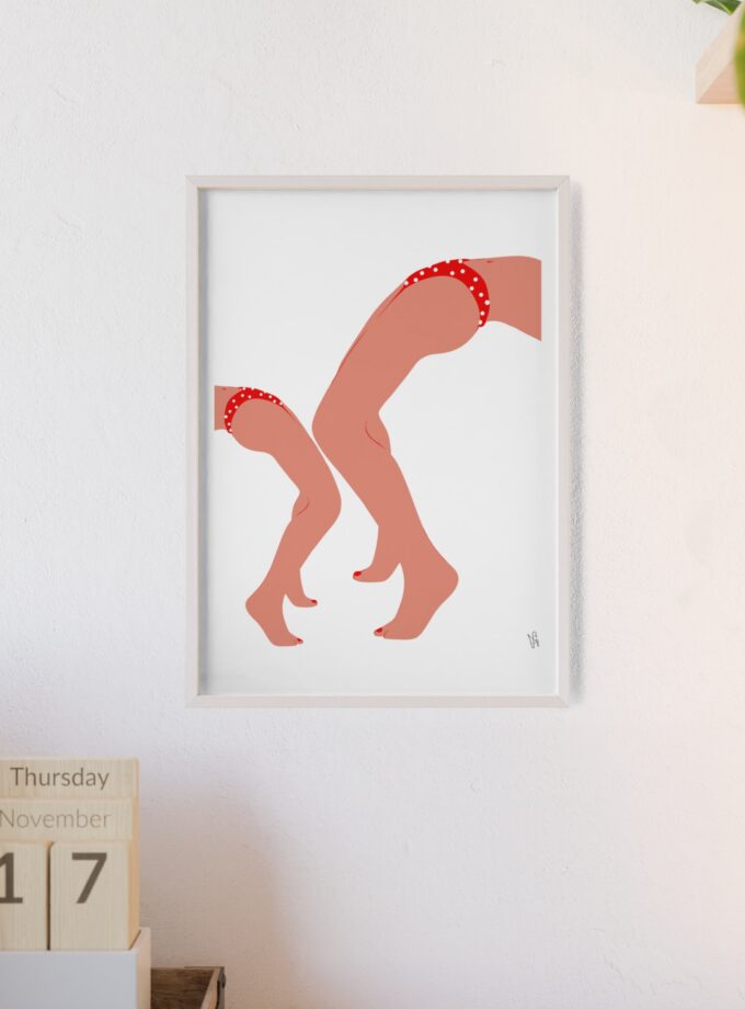 Sisters Poster, Framed