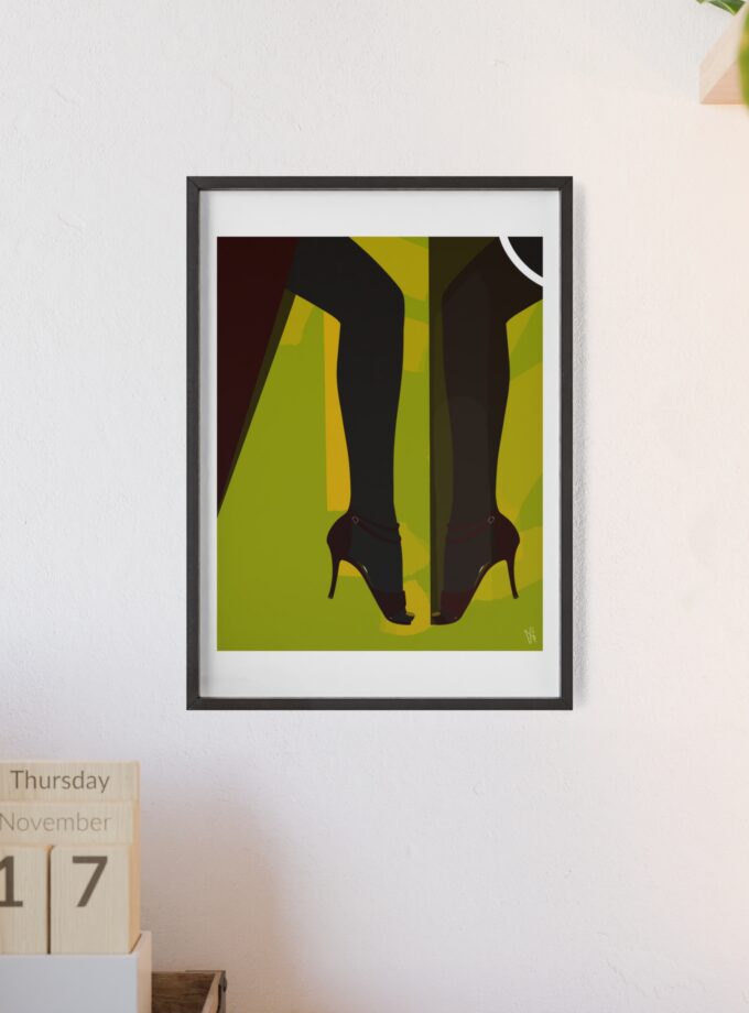 You Are My Mirror Poster, Framed