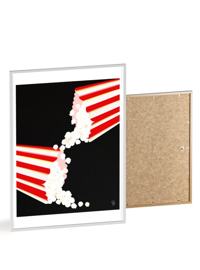 September Date Poster, Framed