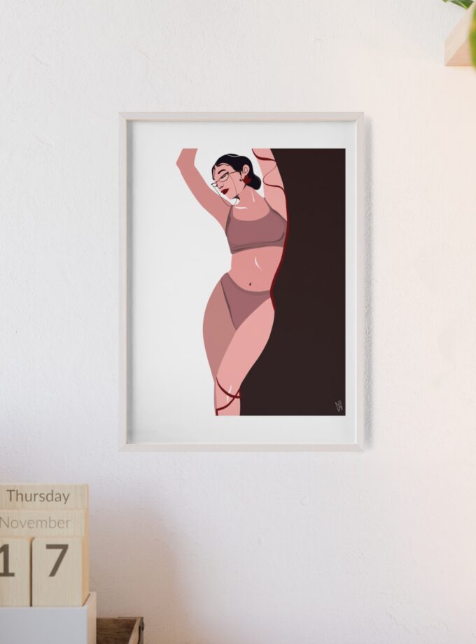 My Time Poster, Framed