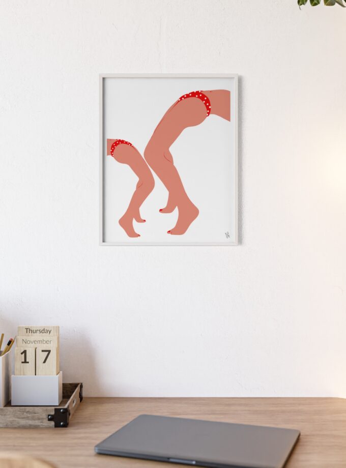 Sisters Poster, Framed