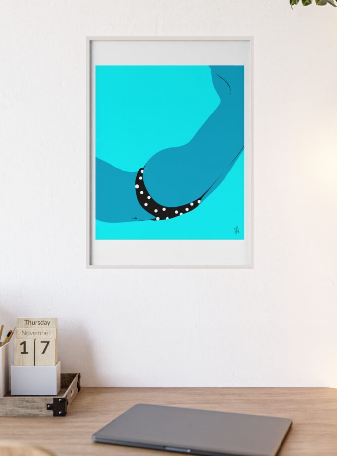 Dive In Poster, Framed