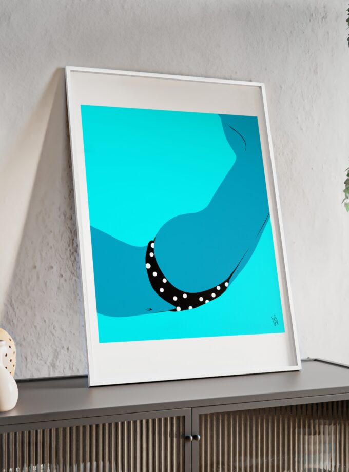 Dive In Poster, Framed