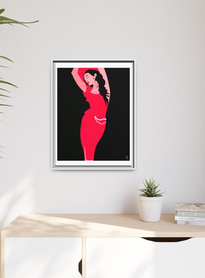 Goddess Canvas, Framed