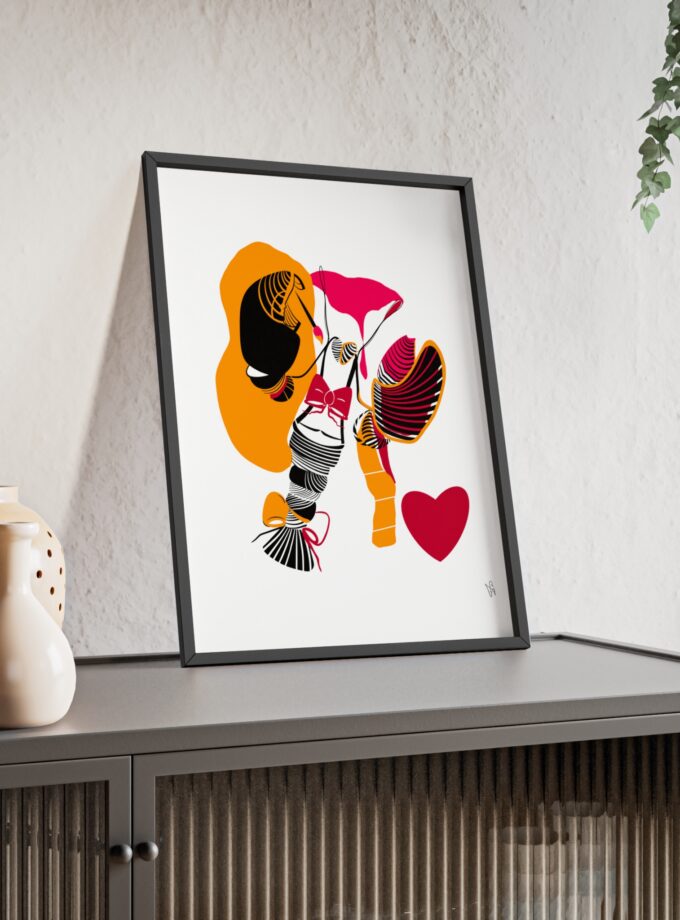 El Maestro Poster, Framed