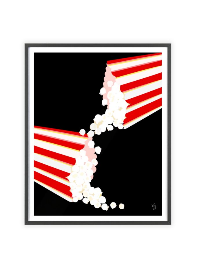 September Date Poster, Framed