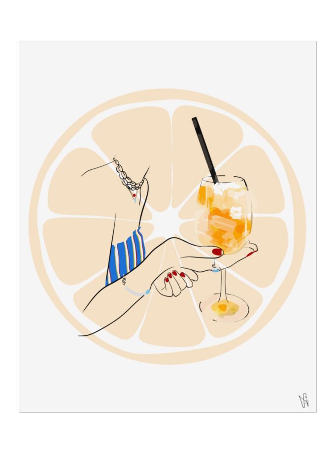 Mimosa in Dubrovnik Poster