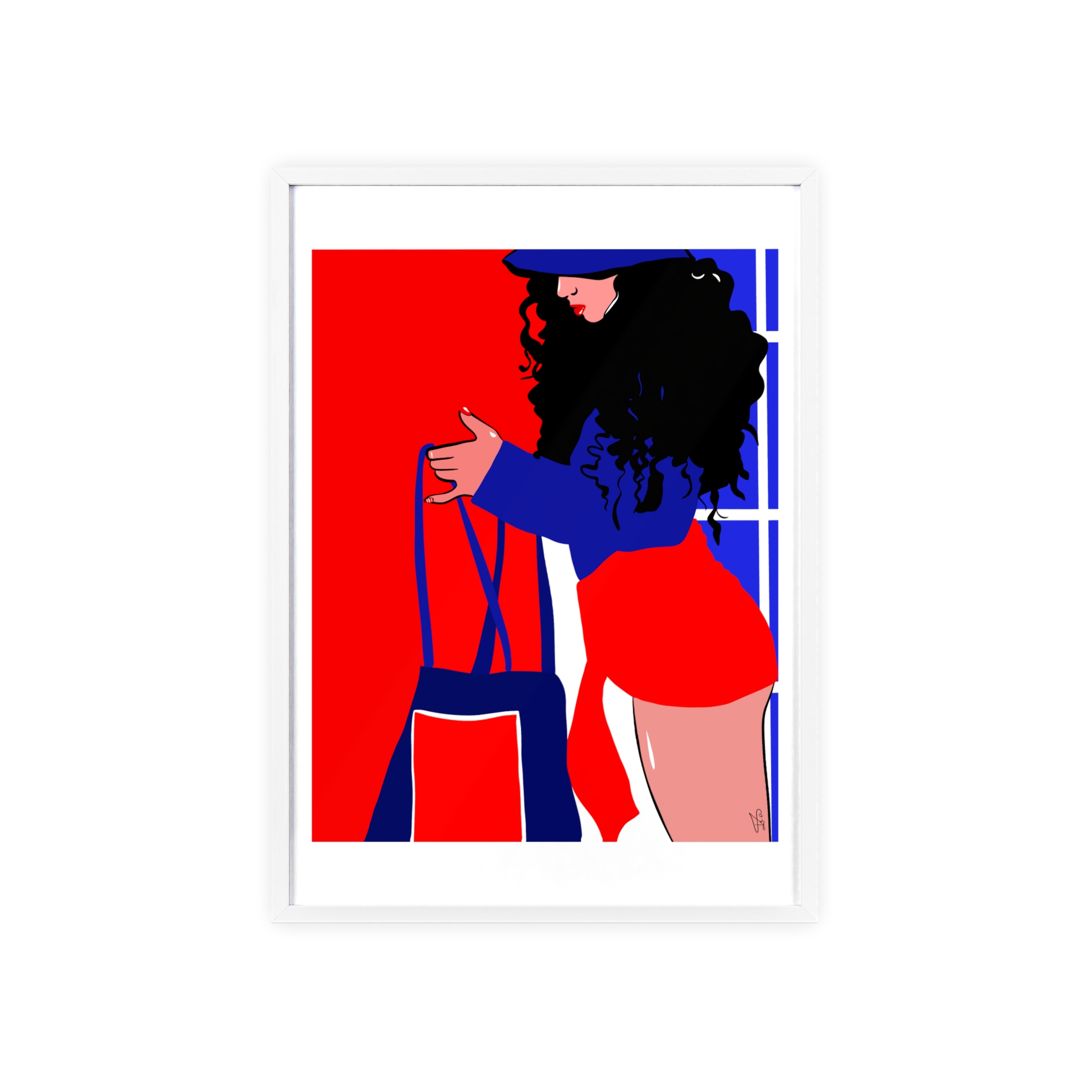 Beach Day Poster, Framed - Image 45