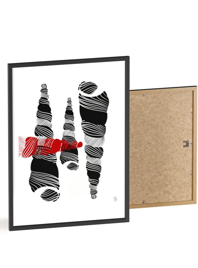 Clash Poster, Framed