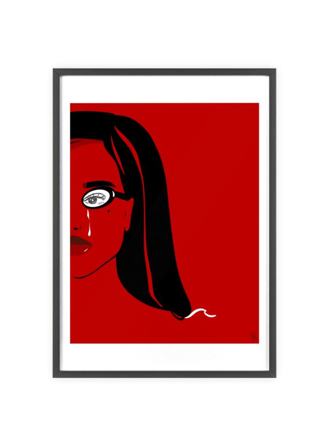 Writer Poster, Framed