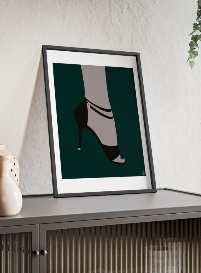 Emerald Poster, Framed