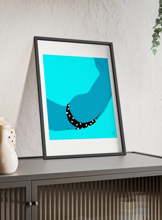 Dive In Poster, Framed