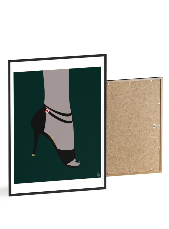 Emerald Poster, Framed