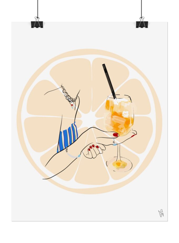 Mimosa in Dubrovnik Poster