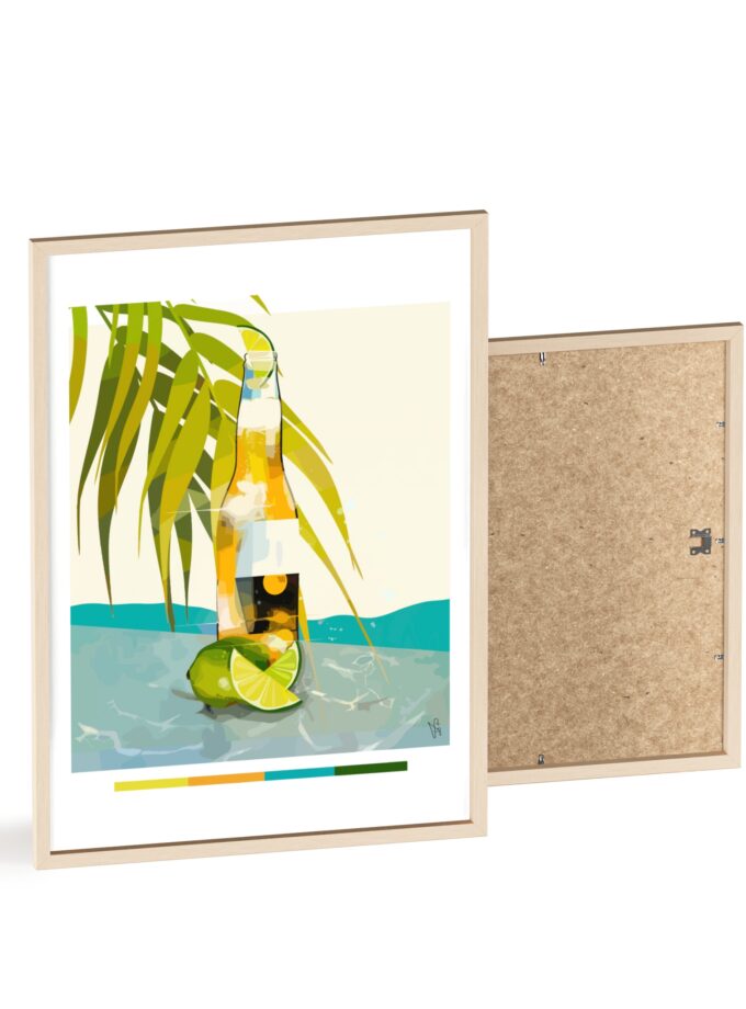 Beer In Kraljev Gaj Poster, Framed