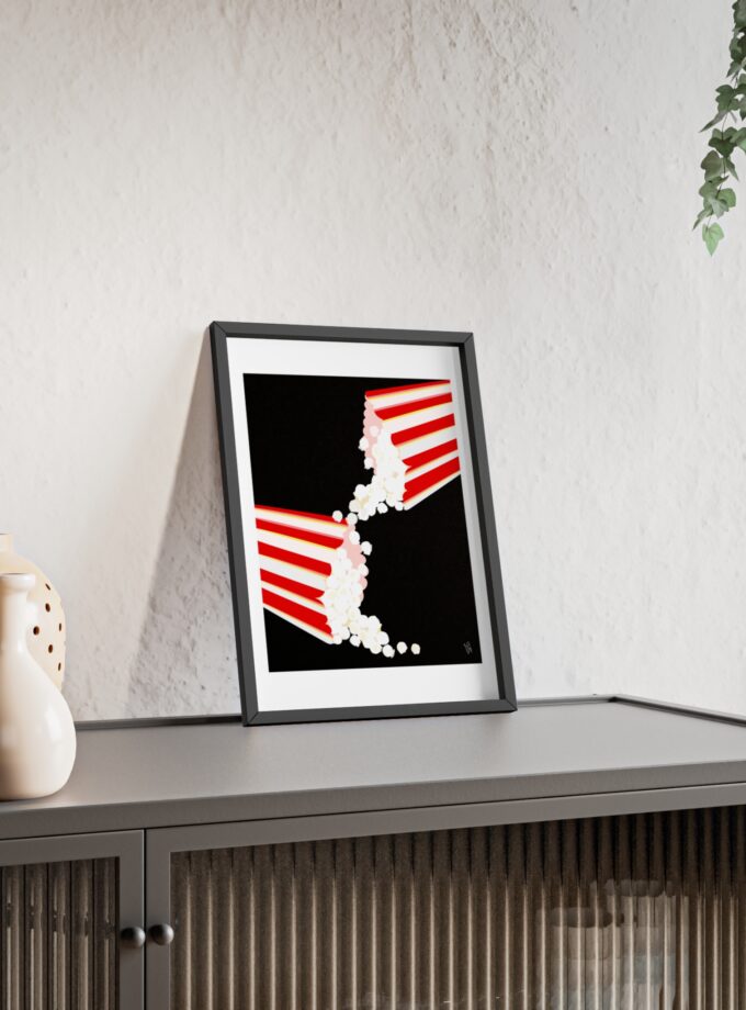 September Date Poster, Framed