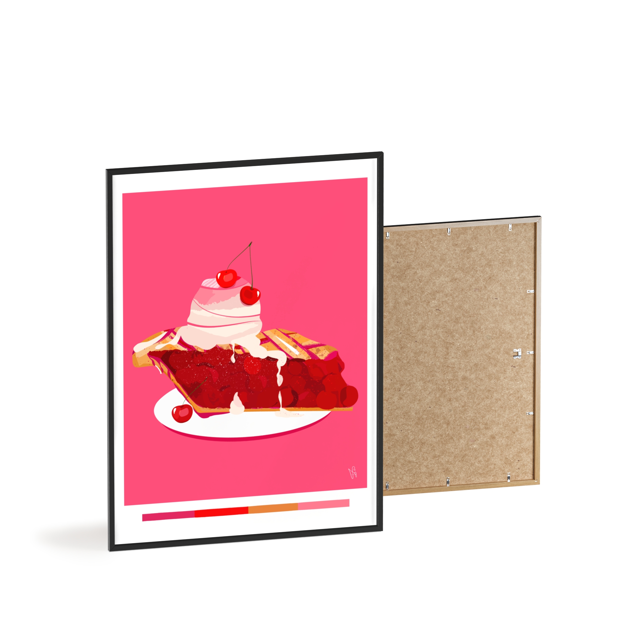 Cherry Pie Poster, Framed - Image 18