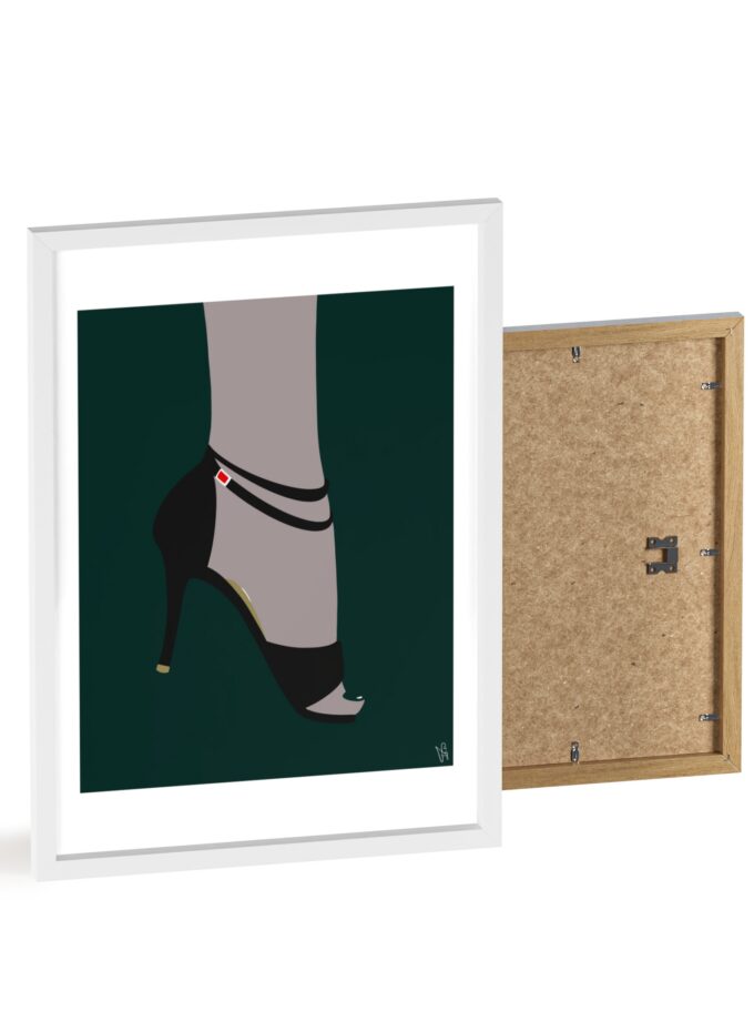 Emerald Poster, Framed