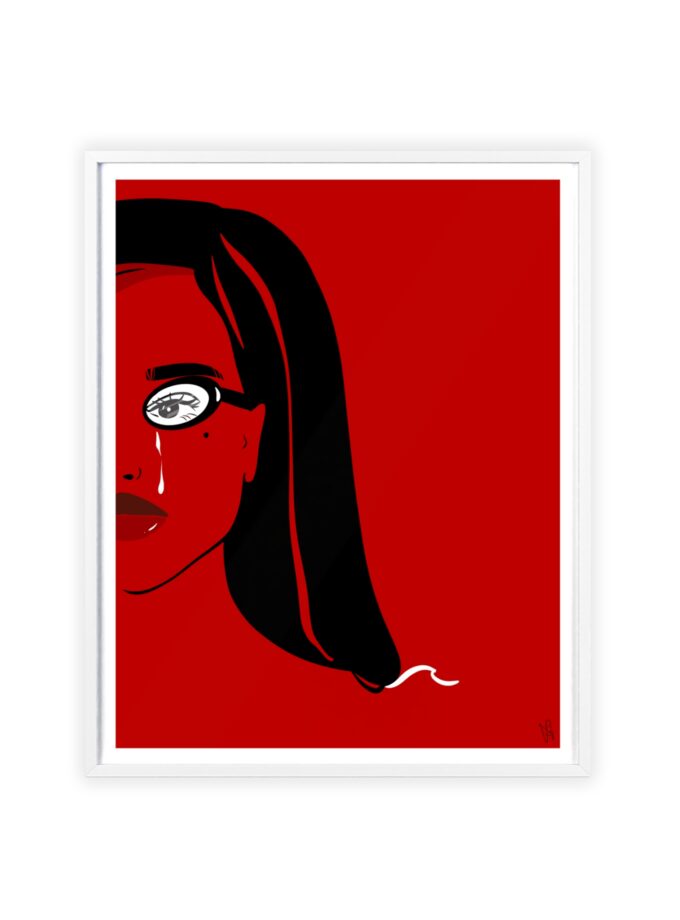 Writer Poster, Framed