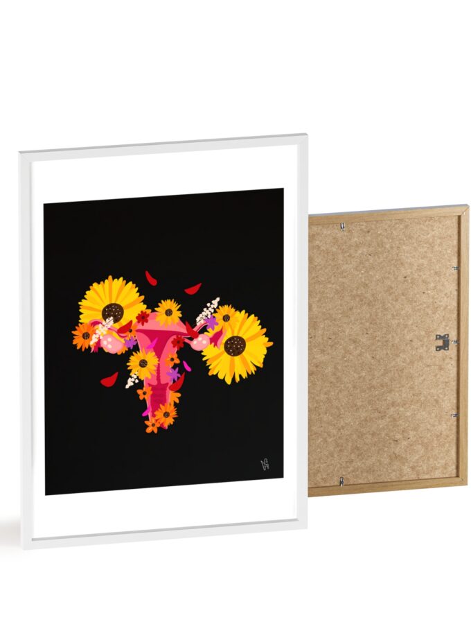 Nature Is Healing Poster, Framed