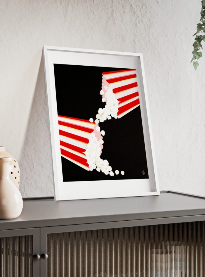 September Date Poster, Framed