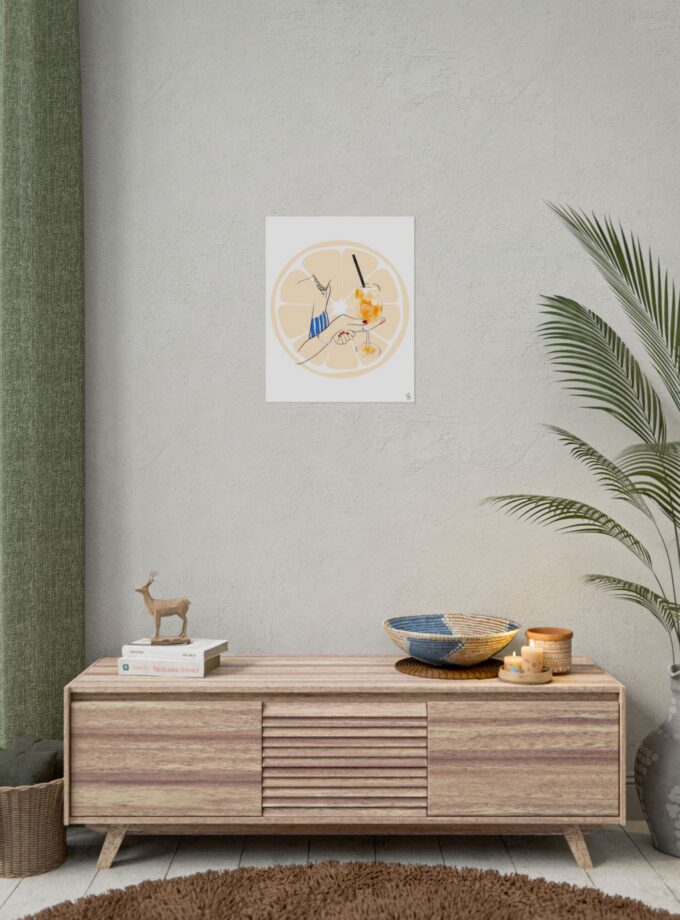 Mimosa in Dubrovnik Poster