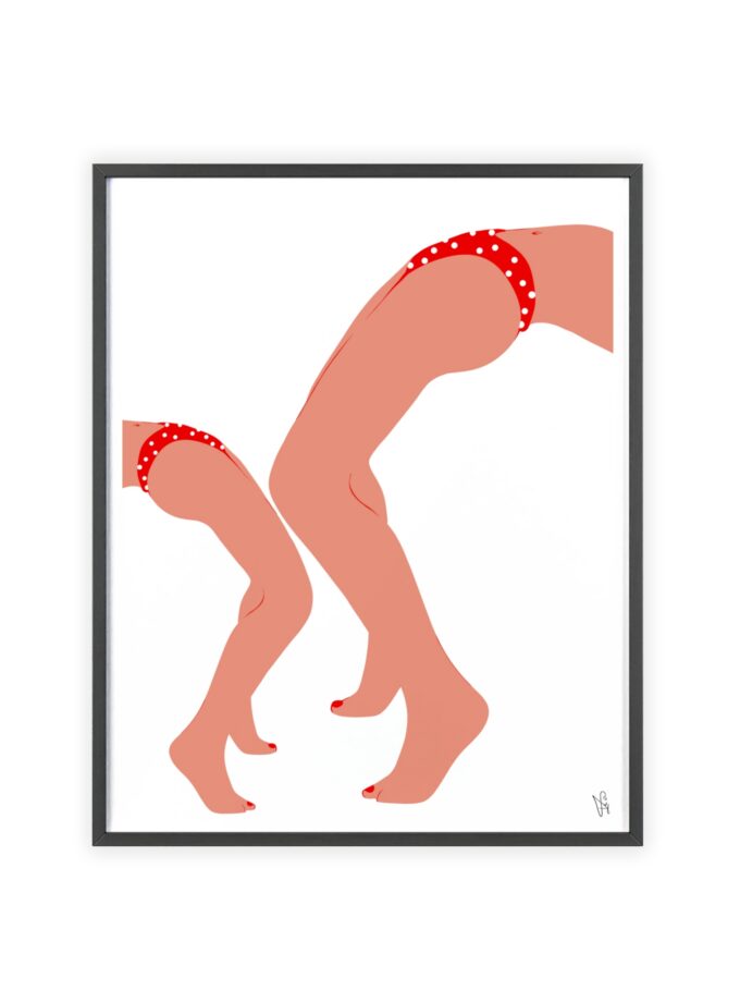 Sisters Poster, Framed