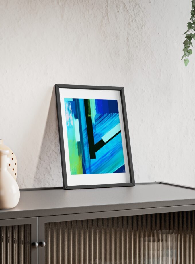 Future Poster, Framed