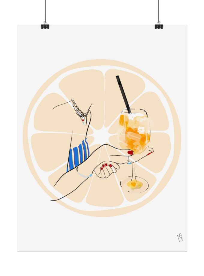 Mimosa in Dubrovnik Poster