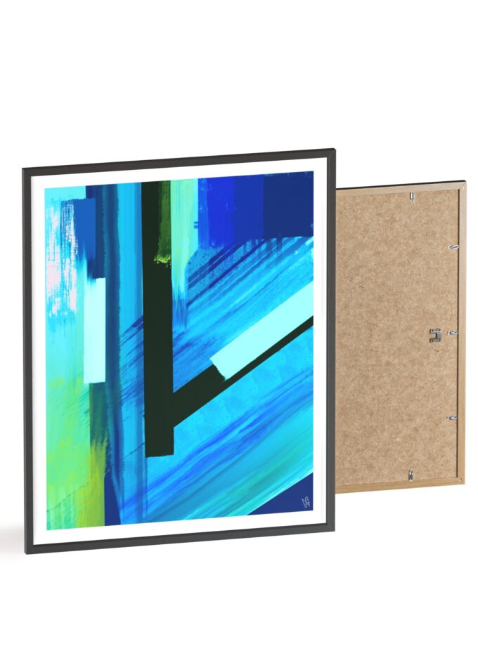 Future Poster, Framed