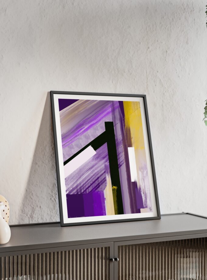 Lilac Poster, Framed