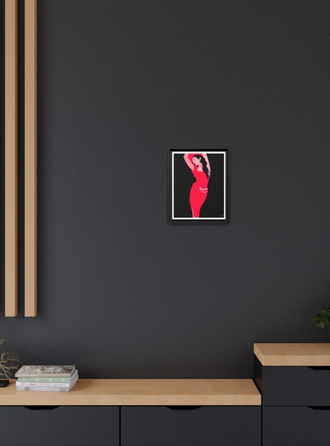 Goddess Canvas, Framed