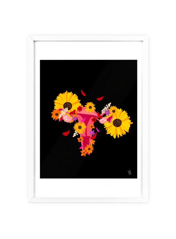 Nature Is Healing Poster, Framed