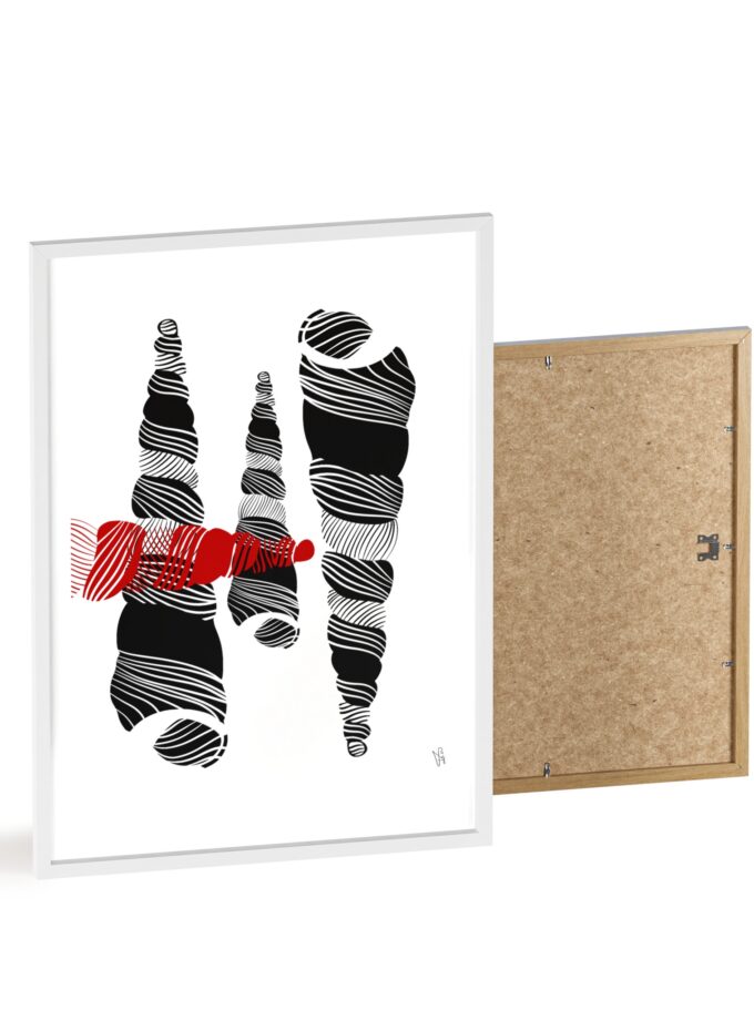 Clash Poster, Framed