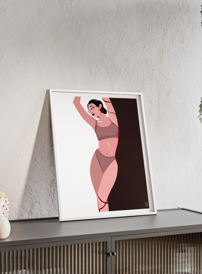 My Time Poster, Framed