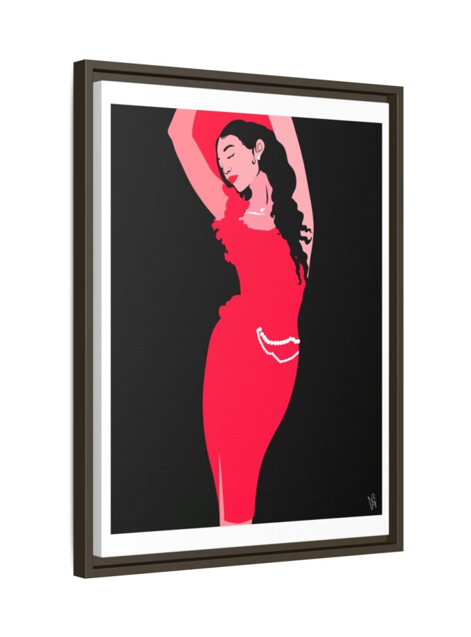 Goddess Canvas, Framed