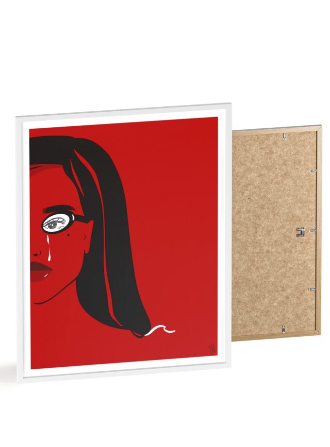 Writer Poster, Framed