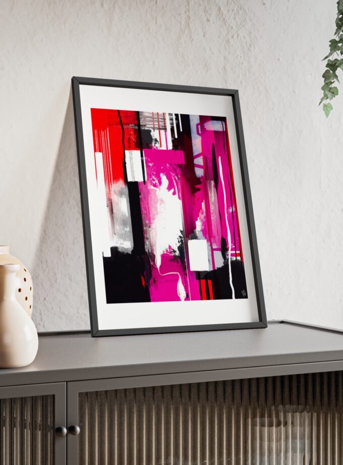 End Of Grieving Poster, Framed