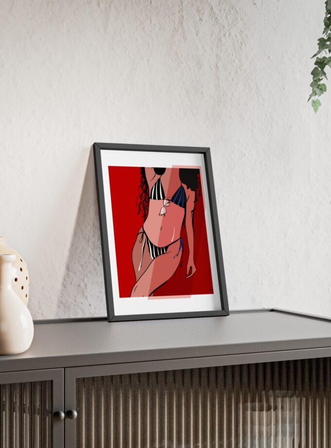 Where Are My Glasses? Poster, Framed