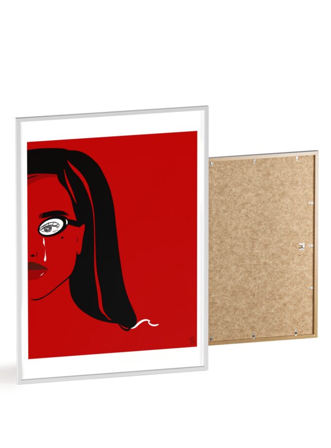 Writer Poster, Framed