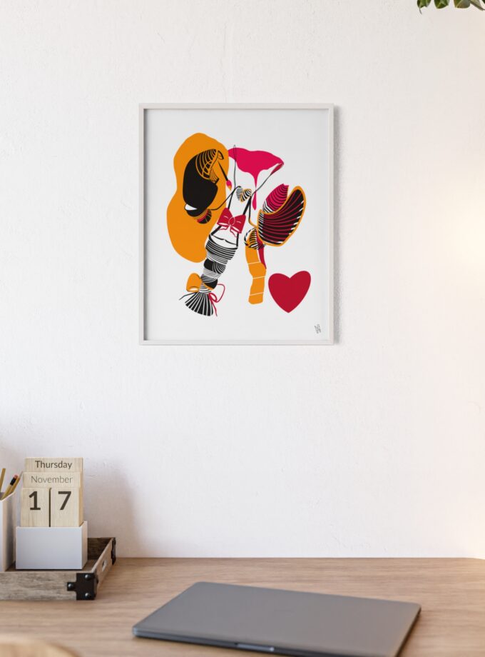 El Maestro Poster, Framed