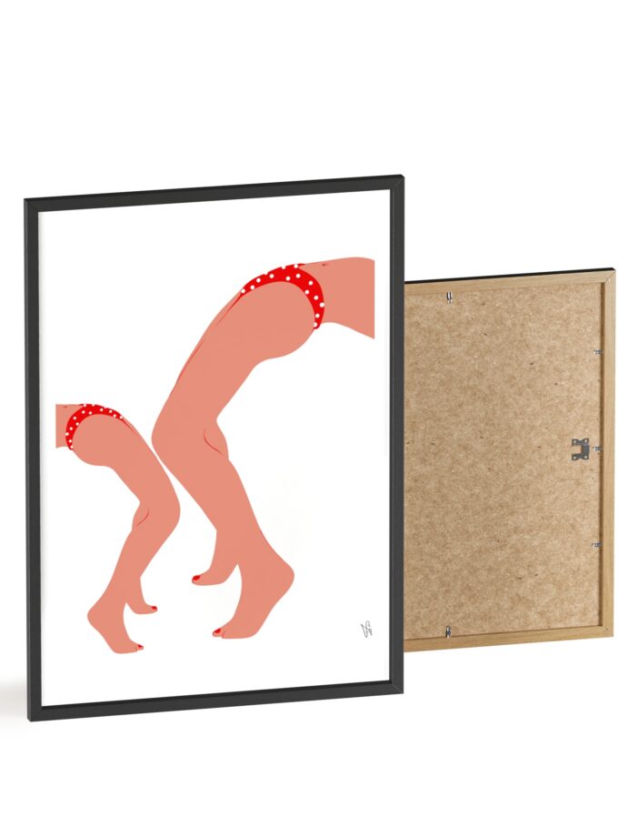 Sisters Poster, Framed