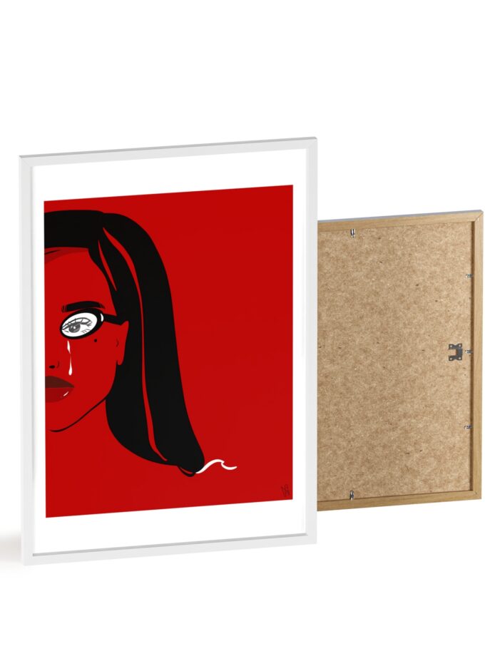 Writer Poster, Framed