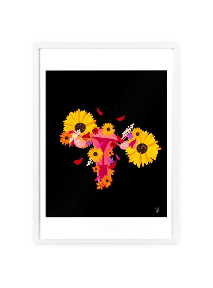 Nature Is Healing Poster, Framed