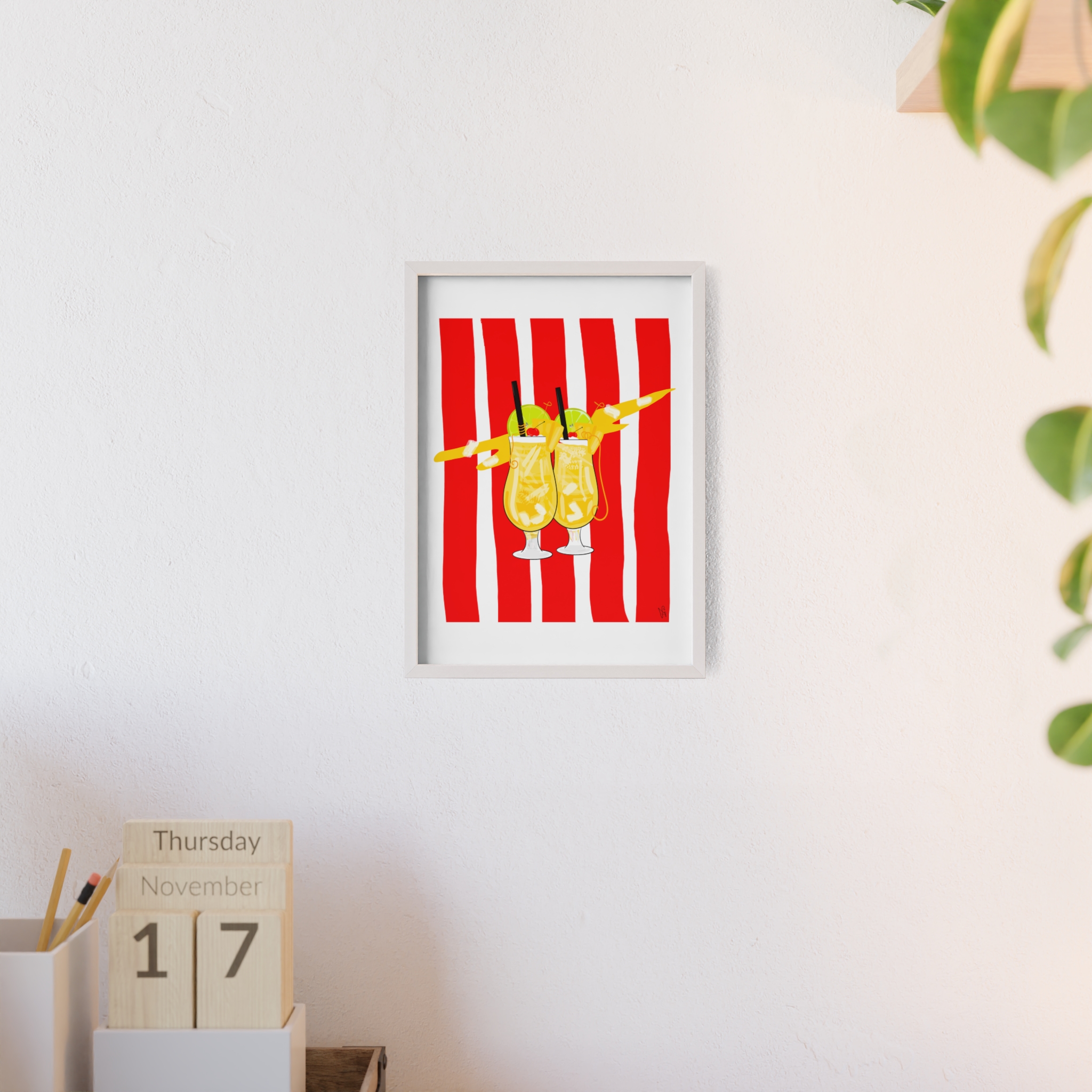 Pina Colada Poster, Framed - Image 92